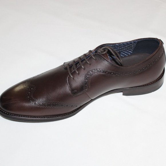 KENNETH COLE TRISTIAN LACE UP LASER OXFORD DRESS SHOES US 11M/ EU44.5/ UK10 main image 8